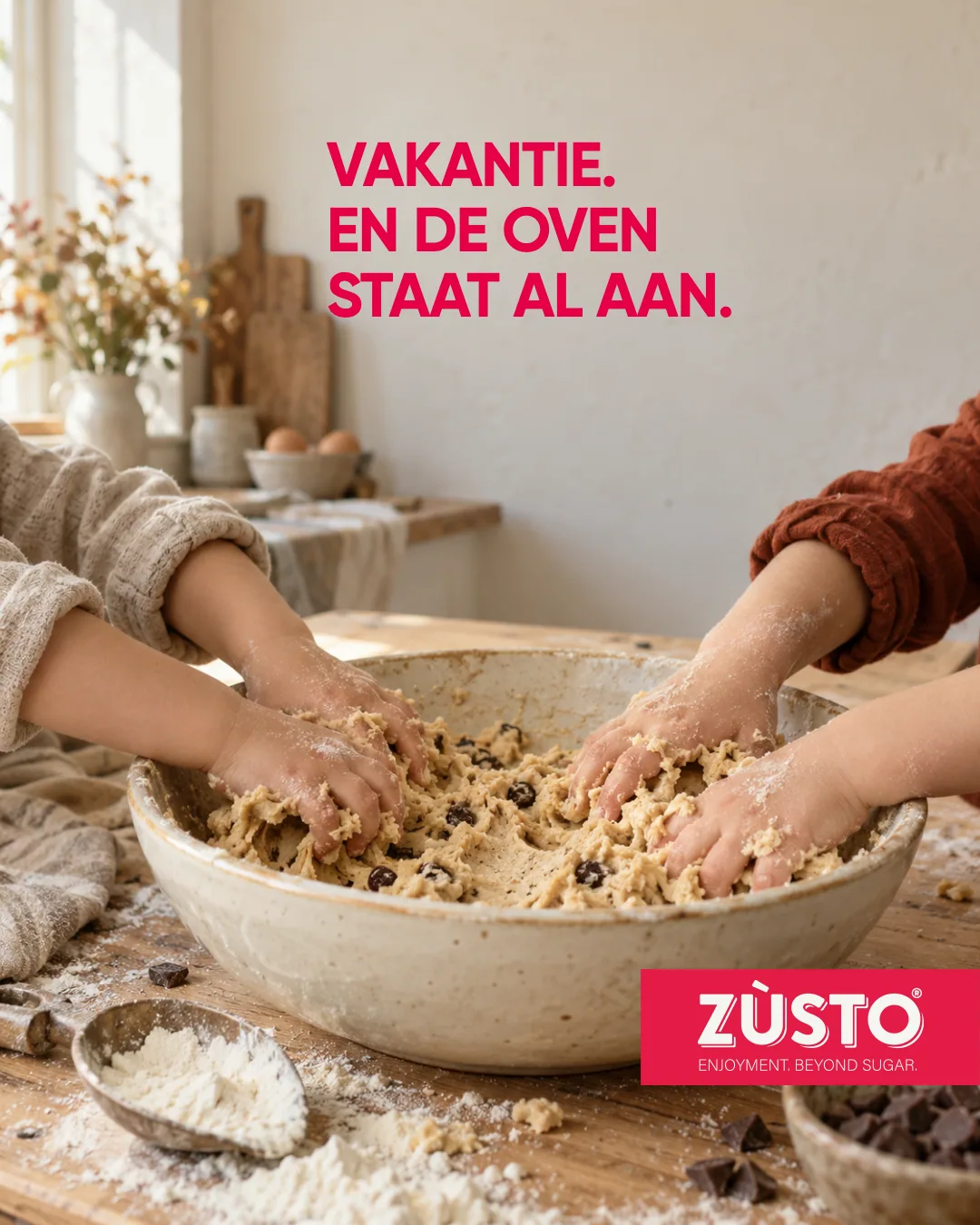 School‑Holiday Bakes, Same Recipes — Just Swap the Sugar 1:1 With Zùsto