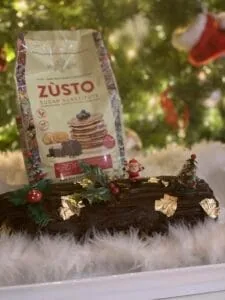 Zùsto Kerstbuche met chocoladevulling