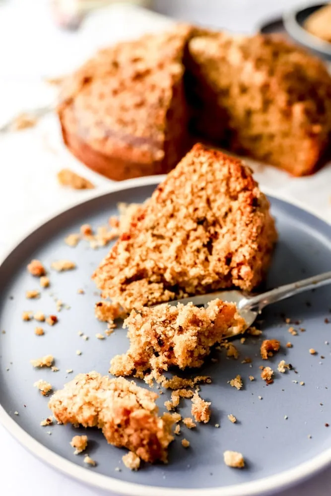 Coffee crumble cake