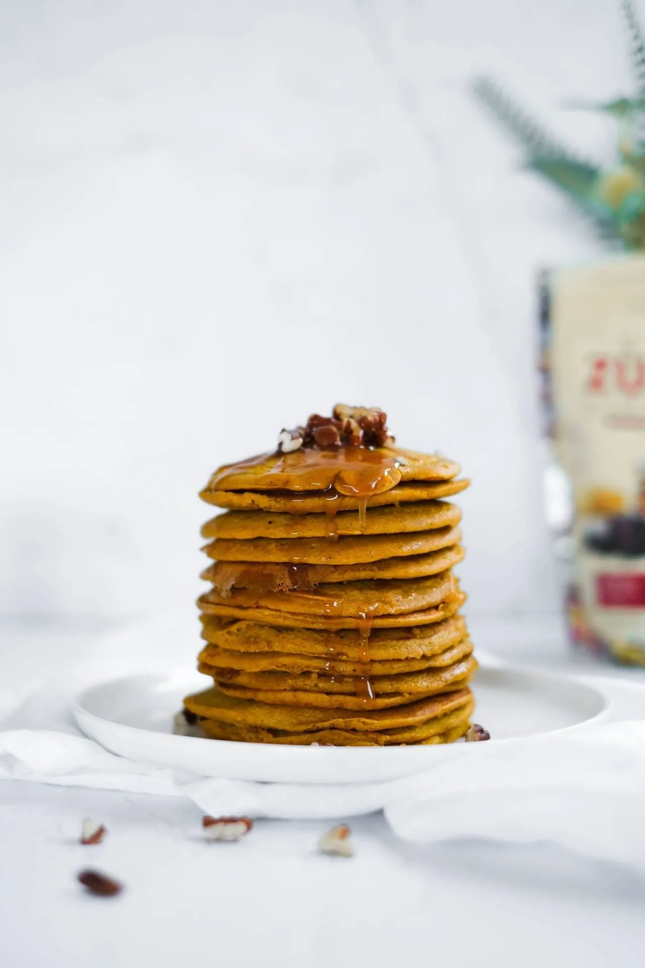 Pumpkin pancakes