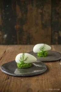 Zùsto Toast met dille en mousse van schelvis