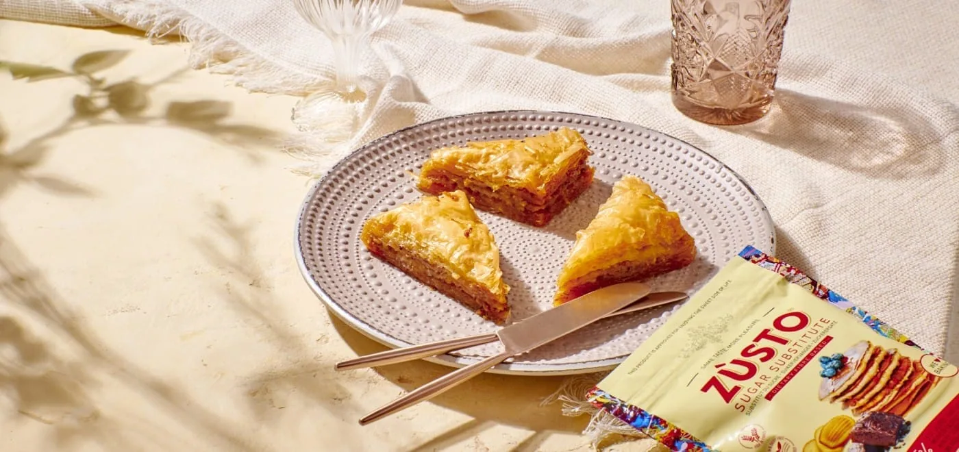 Zùsto contains the natural sweetener erythritol