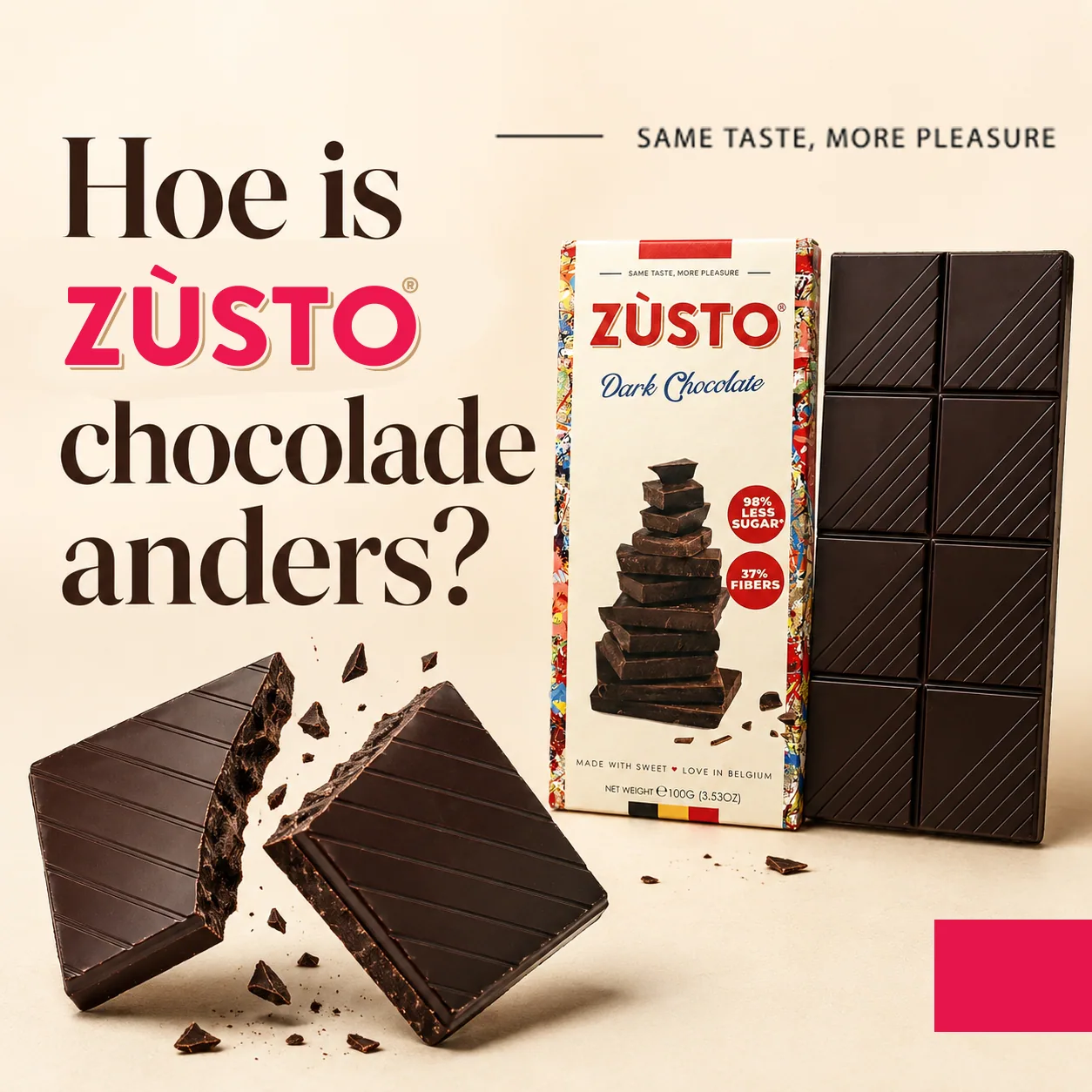 Chocolate Without Compromise: Why Zùsto Dark Feels Different After You Enjoy It
