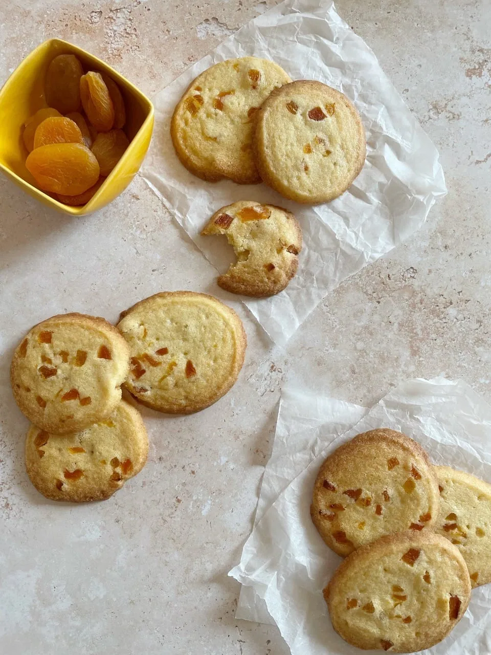 Biscuits à l’abricot