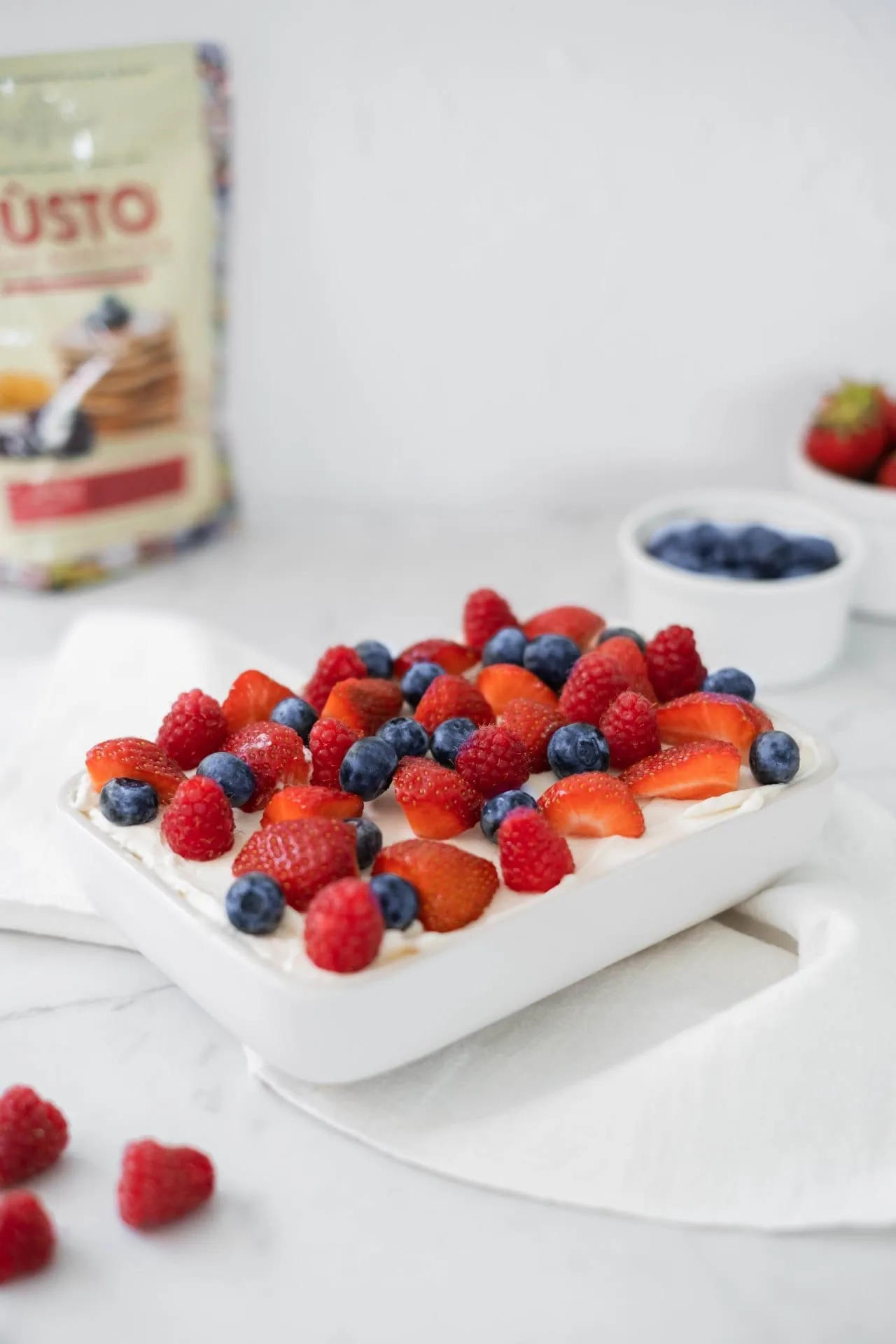 Tiramisu aux fruits rouges