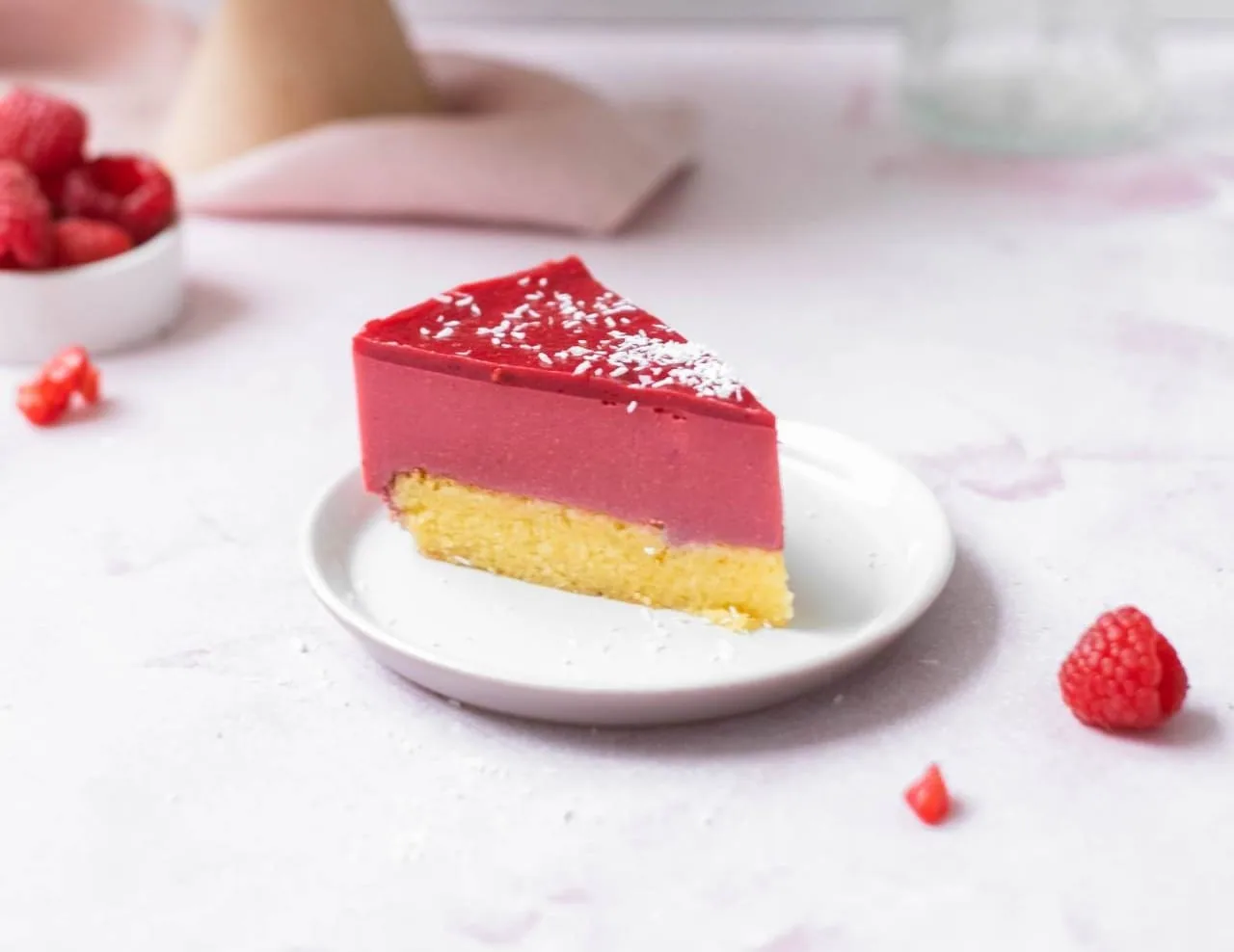 Frambozen Bavarois
