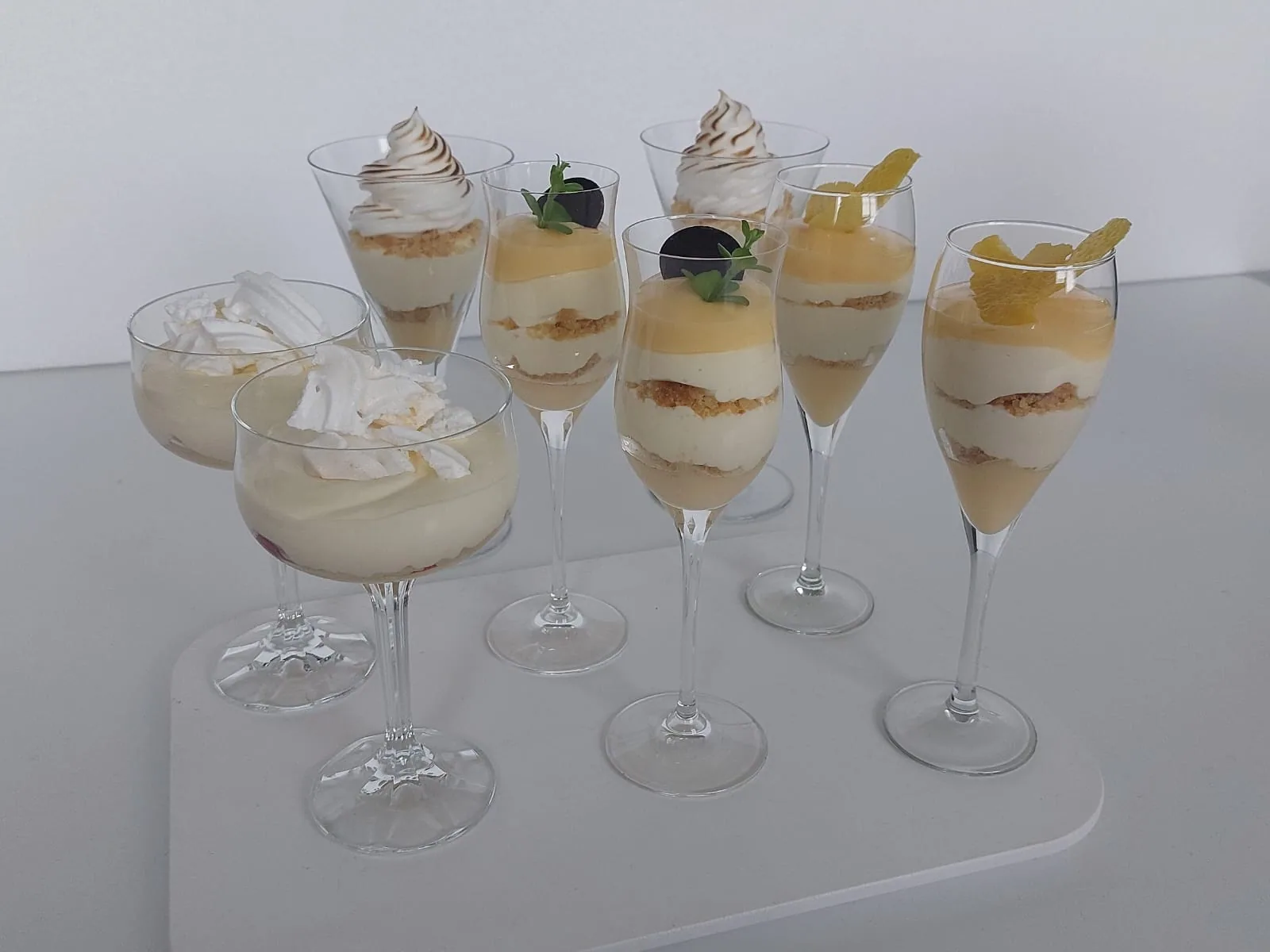 Desserts de Pâques en verrines