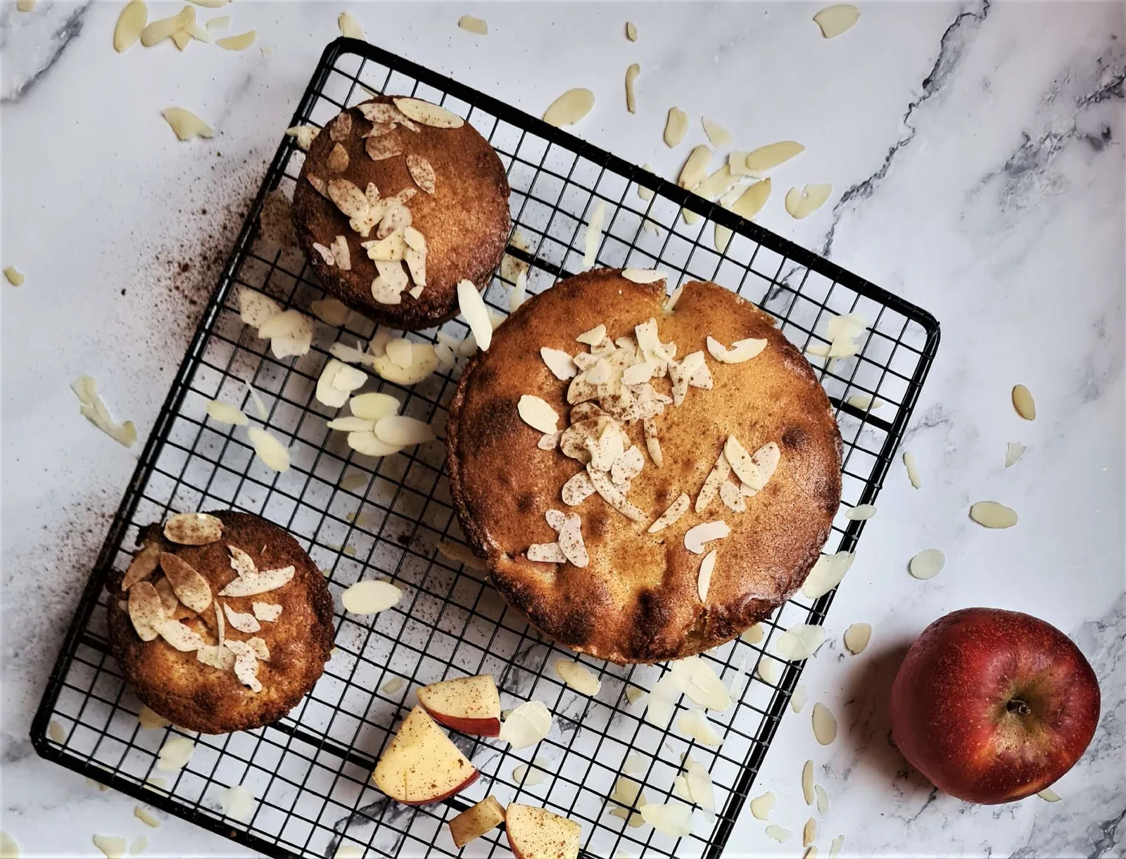 Petits gâteux moelleux aux pommes