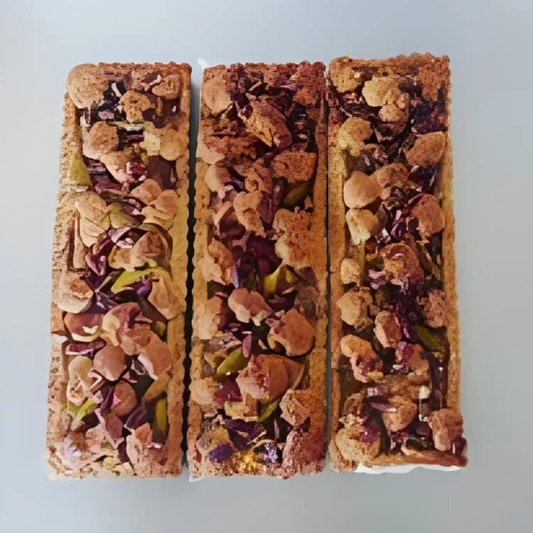 Crumble végétalien aux figues