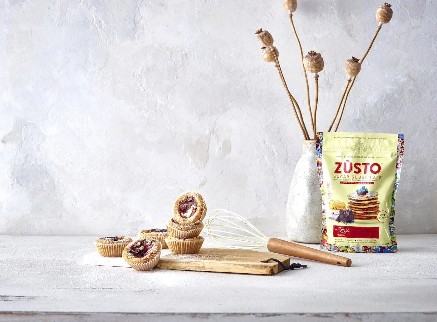 Cooking gear with pasteis de nata and zusto