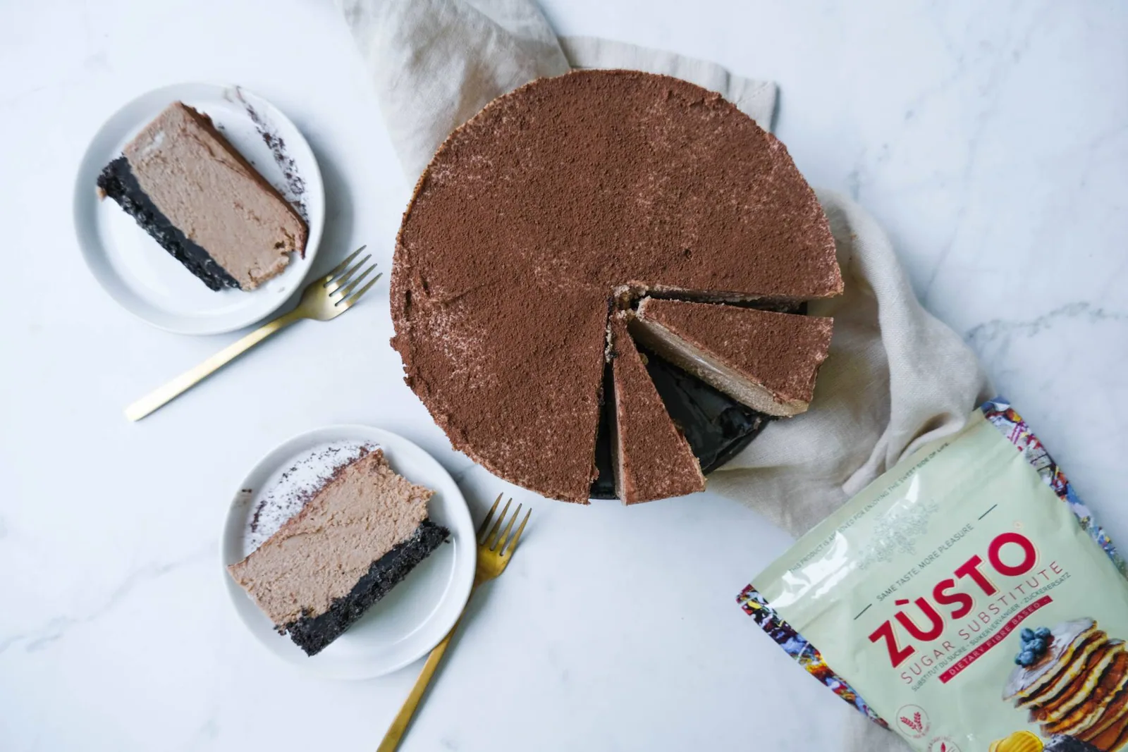 Chocolate mousse cake