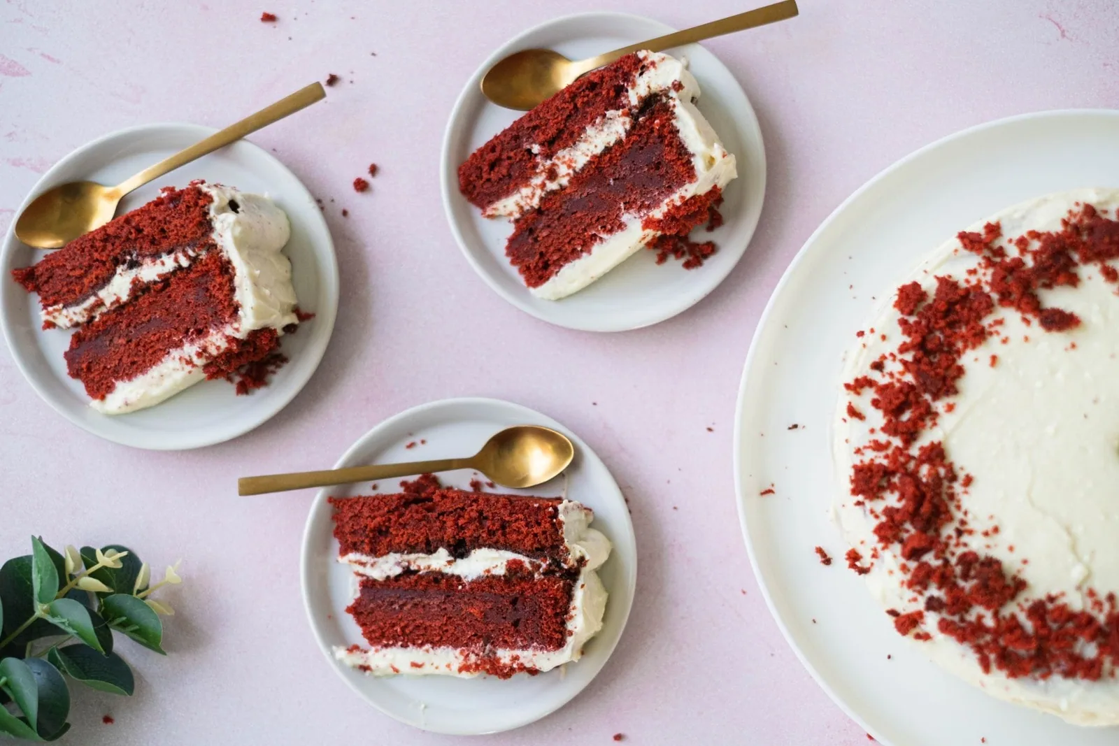 Gâteau Red Velvet (sans sucre)