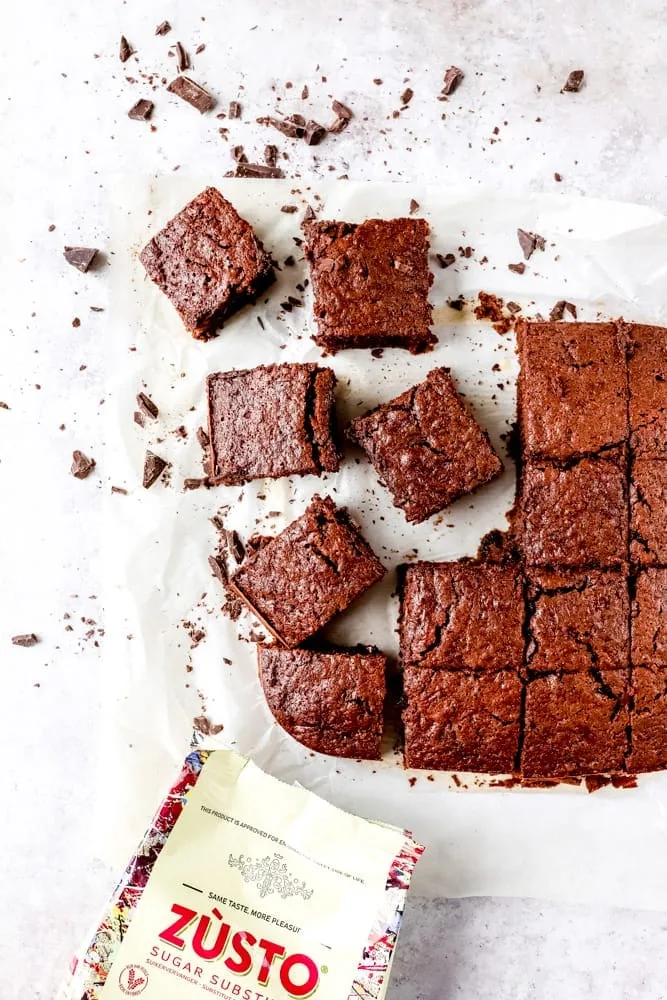 Courgette brownies