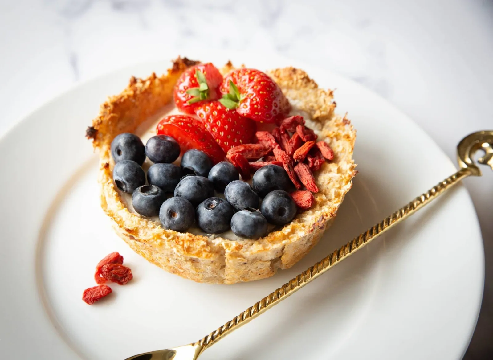Tartelette aux flocons d’avoine