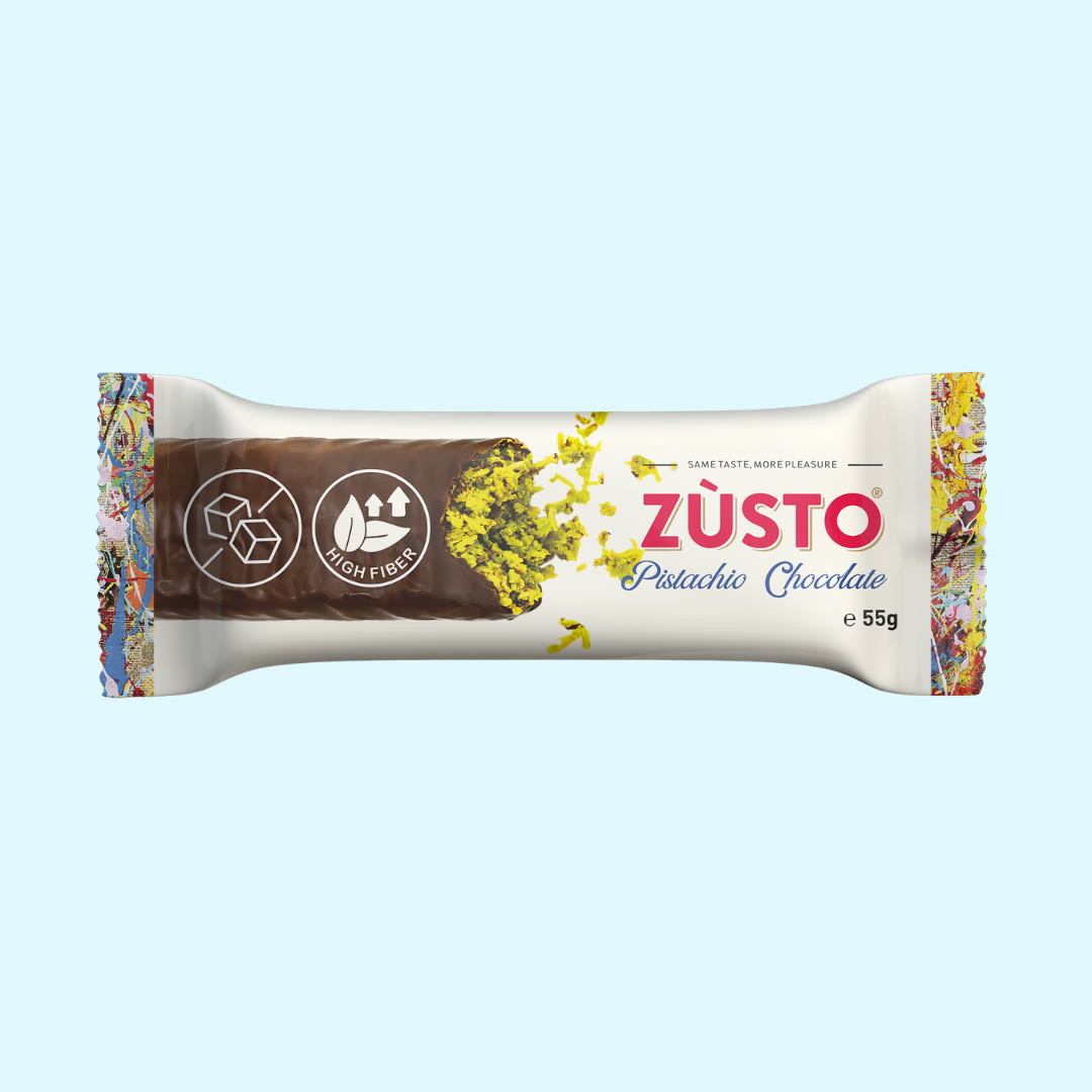 Zusto Dubai style pistachio chocolate bar