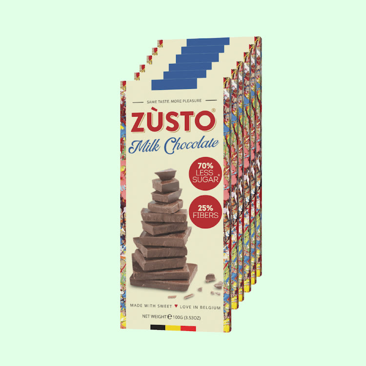 Zùsto Milk Chocolate Tablet